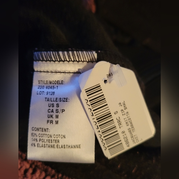 * Mr. MAX FASHIONS nwt zipper front jacket - Picture 6 of 6